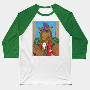 Alf x TMNT crossover parody Baseball T-Shirt
